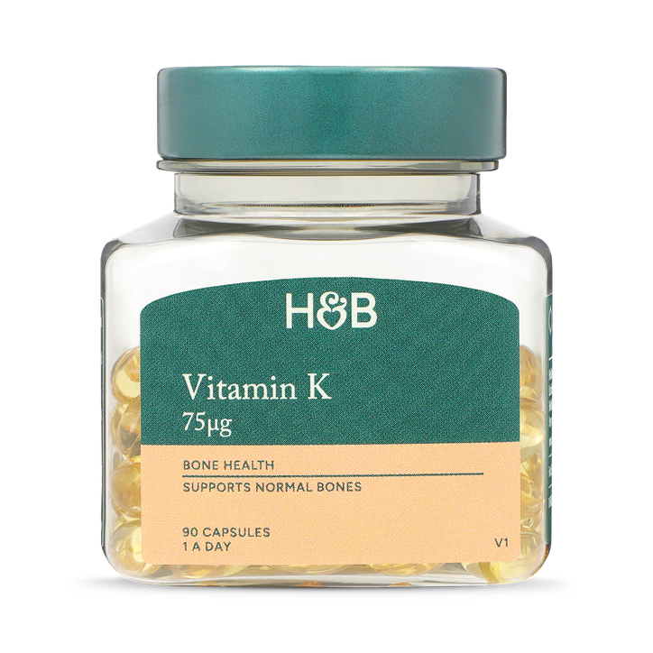 Holland & Barrett Vitamin K 75µg 90 Capsules